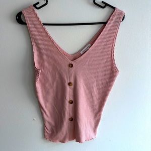 Deep V Button Tank